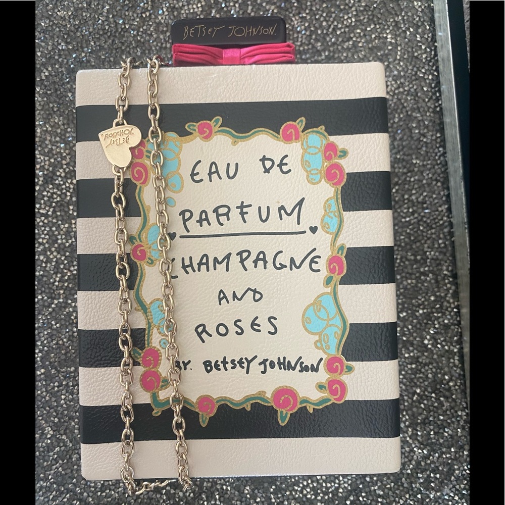 Betsey Johnson Eau De parfum crossbody purse